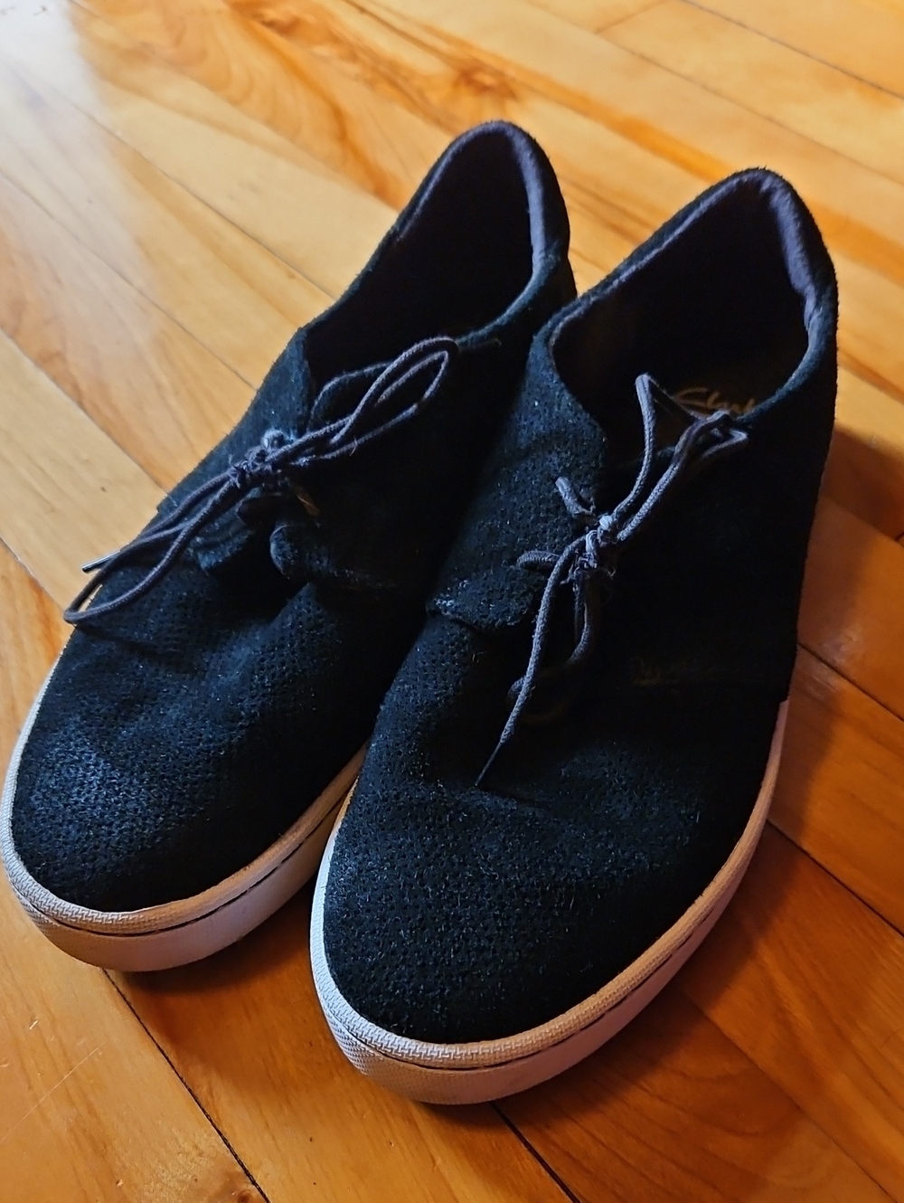 Clarks Suede Sneakers